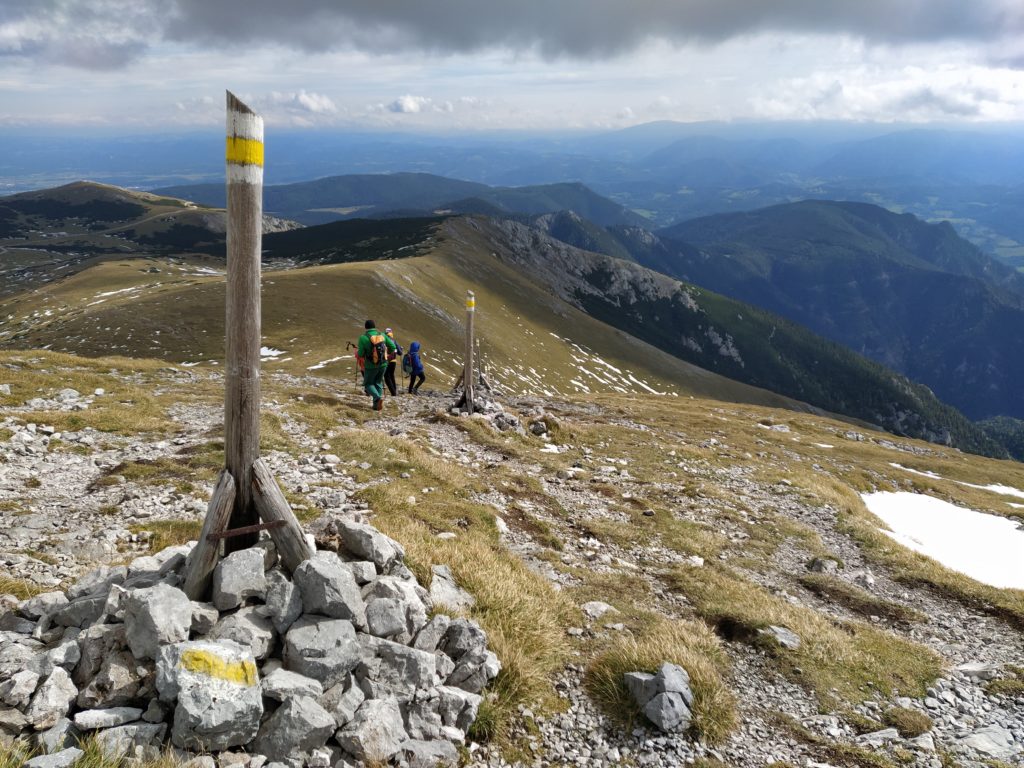 Sestup z hřebene